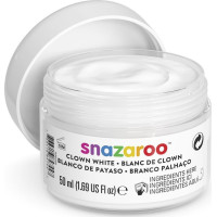 SNAZAROO Barva na obličej Klaunská bílá 50ml