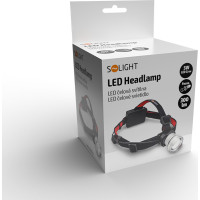 Solight LED čelová svítilna, 300lm, Cree XPG R5, fokus, 3 x AA