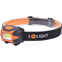 Solight LED čelová svítilna, 3W COB, 3x AAA
