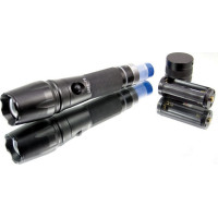 Solight LED nabíjecí profesionální svítilna, 600lm, T6 XML Cree LED, zoom, Li-Ion