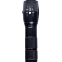 Solight LED nabíjecí svítilna, 300lm, Cree, zoom, power banka, Li-Ion