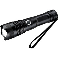 Solight LED nabíjecí svítilna, 1000lm, zoom, dárkové balení, Li-Ion