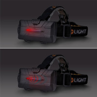 Solight LED čelová nabíjecí svítilna 550, 550lm, Li-Ion