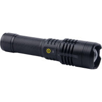 Solight LED nabíjecí svítilna, 1400lm, zoom, power bank, dárkové balení, Li-Ion