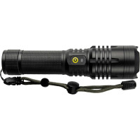 Solight LED nabíjecí svítilna, 1400lm, zoom, power bank, dárkové balení, Li-Ion