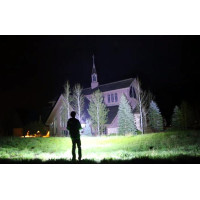 Solight LED nabíjecí svítilna, 1400lm, zoom, power bank, dárkové balení, Li-Ion