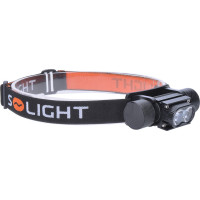 Solight LED čelová nabíjecí svítilna, 650lm, Li-Ion