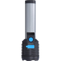 Solight LED nabíjecí ruční svítilna, 150+150lm, Li-Ion