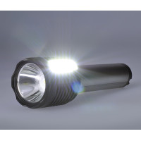 Solight LED nabíjecí ruční svítilna, 150+150lm, Li-Ion