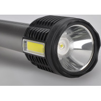 Solight LED nabíjecí ruční svítilna, 150+150lm, Li-Ion