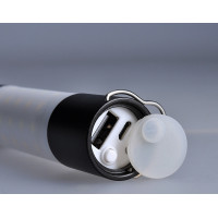 Solight LED nabíjecí ruční svítilna s kampingovou lucernou, 250lm, power bank, Li-Ion