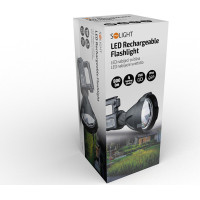 Solight LED nabíjecí ruční svítilna s power bankem, 800lm, Li-Ion