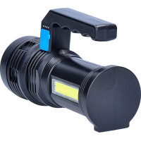 Solight LED nabíjecí svítilna s rukojetí a bočním světlem, 150+100lm, Li-Ion