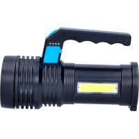 Solight LED nabíjecí svítilna s rukojetí a bočním světlem, 150+100lm, Li-Ion