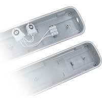 Solight stropní osvětlení prachotěsné, G13, pro 2x 120cm LED trubice, IP65, 127cm