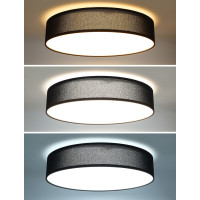 Solight LED osvětlení s dálkovým ovladačem Penley, 48W, 3360lm, 40cm, změna chromatičnosti, stmívatelné
