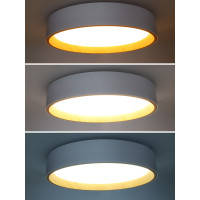 Solight LED osvětlení s dálkovým ovladačem Larios White, 48W, 3360lm, 39cm, změna chromatičnosti, stmívatelné