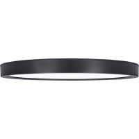 Solight LED osvětlení s dálkovým ovladačem Estela Black, 36W, 2700lm, 30cm, změna chromatičnosti, stmívatelné