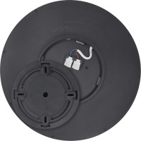 Solight LED osvětlení s dálkovým ovladačem Estela Black, 36W, 2700lm, 30cm, změna chromatičnosti, stmívatelné