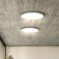 Solight LED osvětlení s dálkovým ovladačem Estela White, 36W, 2700lm, 30cm, změna chromatičnosti, stmívatelné