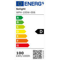 Solight high bay, 100W, 14000lm, 120°, Meanwell, 5000K, UGR