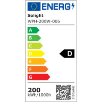 Solight high bay, 200W, 28000lm, 120°, Meanwell, 5000K, UGR