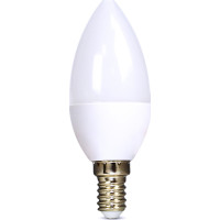 Solight LED žárovka, svíčka, 6W, E14, 6000K, 510lm