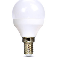 Solight LED žárovka, miniglobe, 8W, E14, 3000K, 720lm, bílé provedení
