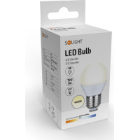 Solight LED žárovka, miniglobe, 8W, E27, 4000K, 720lm
