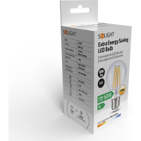 Solight extra úsporná LED žárovka 3,8W, 806lm, 2700K, ekv. 60W