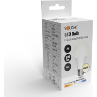 Solight LED žárovka, klasický tvar, 7W, E27, 4000K, 270°, 810lm