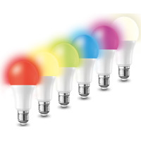 Solight LED SMART WIFI žárovka, klasický tvar, 15W, E27, RGB, 270°, 1350lm