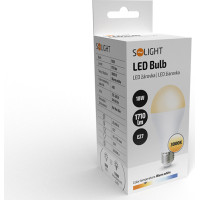 Solight LED žárovka, klasický tvar, 18W, E27, 3000K, 270°, 1710lm