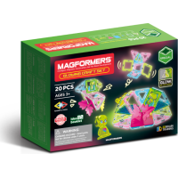 MAGFORMERS Glowing set 20 dílků