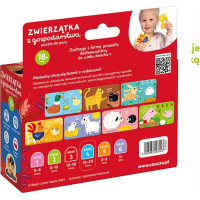 CZUCZU Puzzle dvojice Zvířátka 7x2 dílky