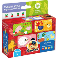 CZUCZU Puzzle dvojice Zvířátka 7x2 dílky