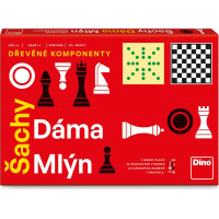 DINO Šachy, dáma, mlýn