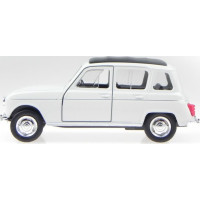 WELLY Autíčko na zpětné natažení Renault 4 bílý