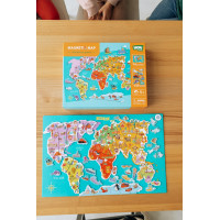 DODO Magnetická hra - Mapa světa