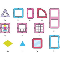 MAGFORMERS Minibox Princess 33 dílků