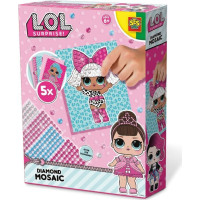 SES Mozaikový obrázek s kamínky L.O.L. Surprise!