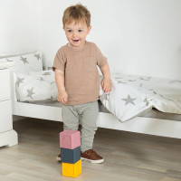 Bigjigs Toys Silikonové senzorické kostky