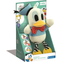 CLEMENTONI BABY Plyšový Kačer Donald s úchytem