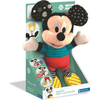 CLEMENTONI BABY Plyšový Mickey Mouse s úchytem