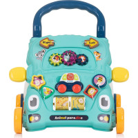 CHIPOLINO Chodítko interaktivní Funny Animals Blue