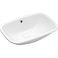 Sapho NUVO keramické umyvadlo pod desku, 55x38cm, bílá 50354