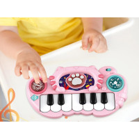 JOKOMISIADA Interaktivní piano růžové