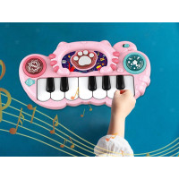 JOKOMISIADA Interaktivní piano růžové