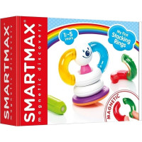 SMARTMAX Magnetická stavebnice Moje první nasouvací kroužky 12 dílků