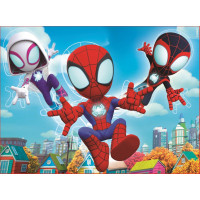 CLEMENTONI Obrázkové kostky Spidey a jeho úžasní přátelé, 12 kostek